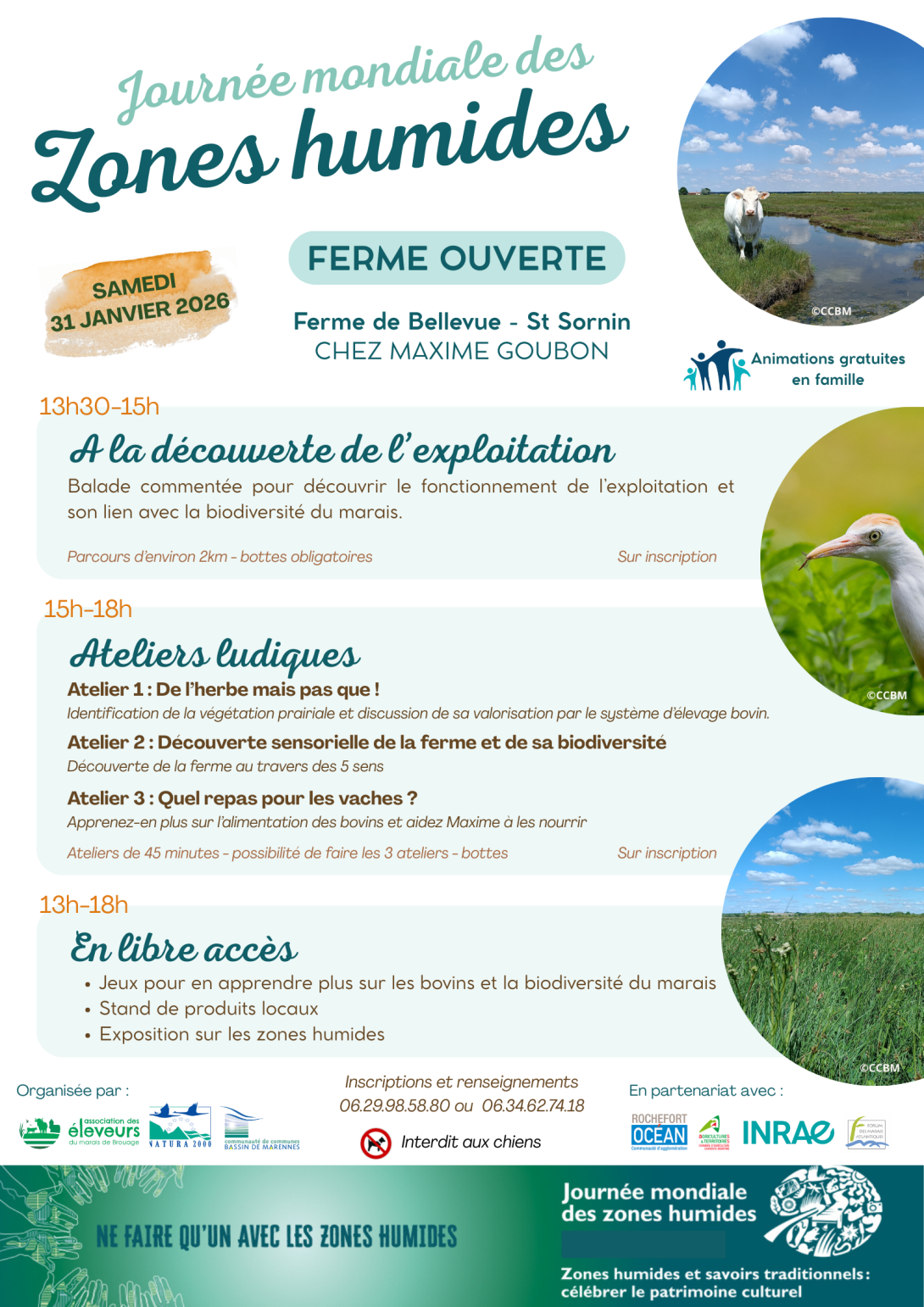 programme de l'événement